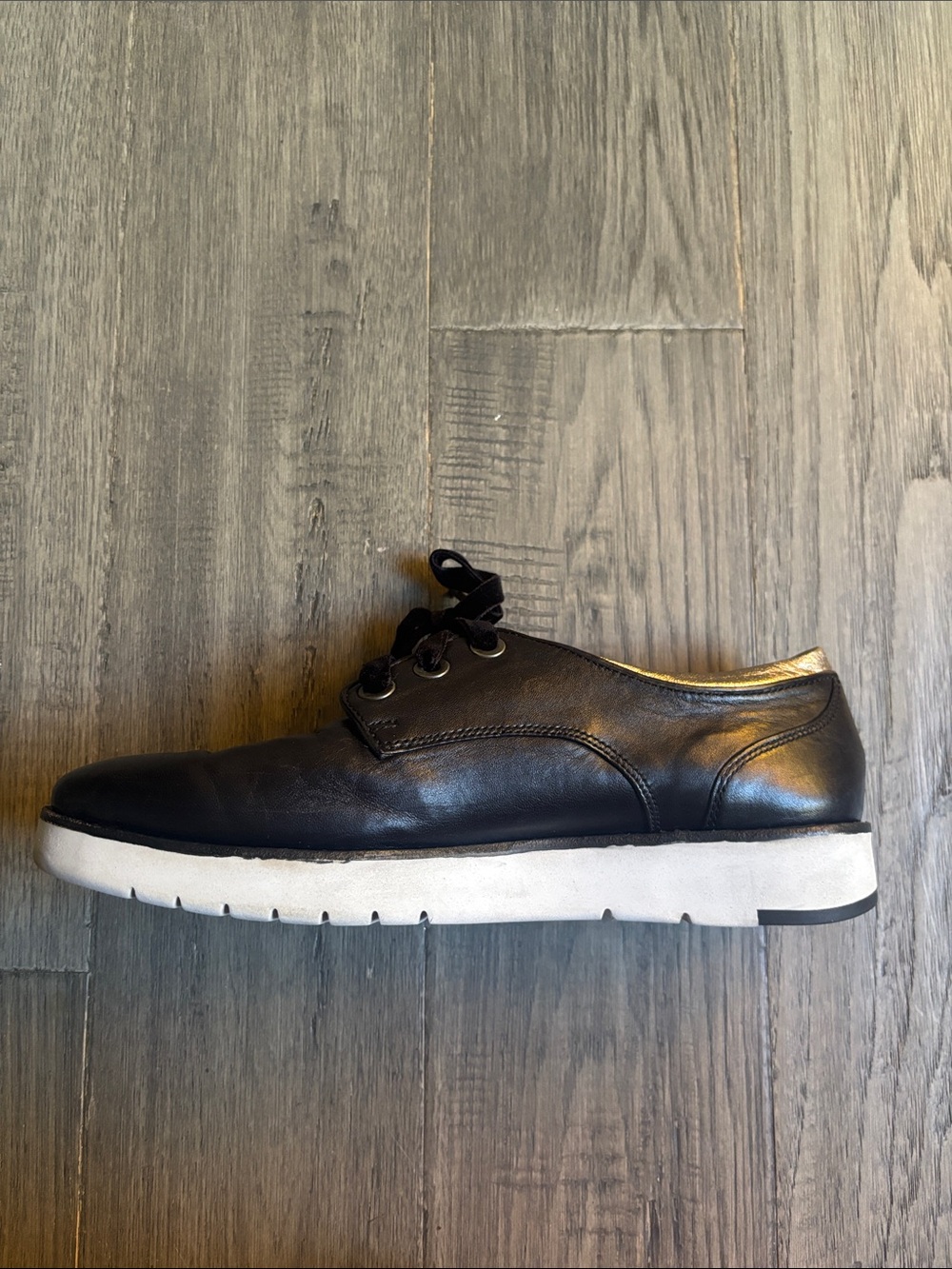Johnston & Murphy | Black Dress Oxford Leather Derby Shoes Size 8 - Picture 3 of 11